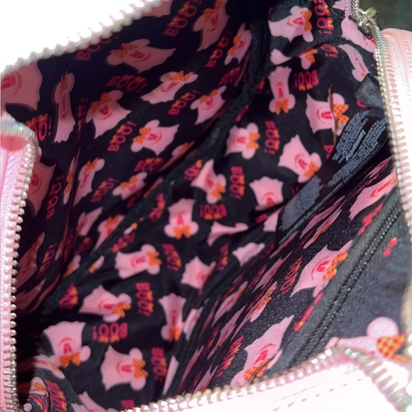 Pink Mini Mouse LoungeFly bag with matching wallet - Picture 3 of 4